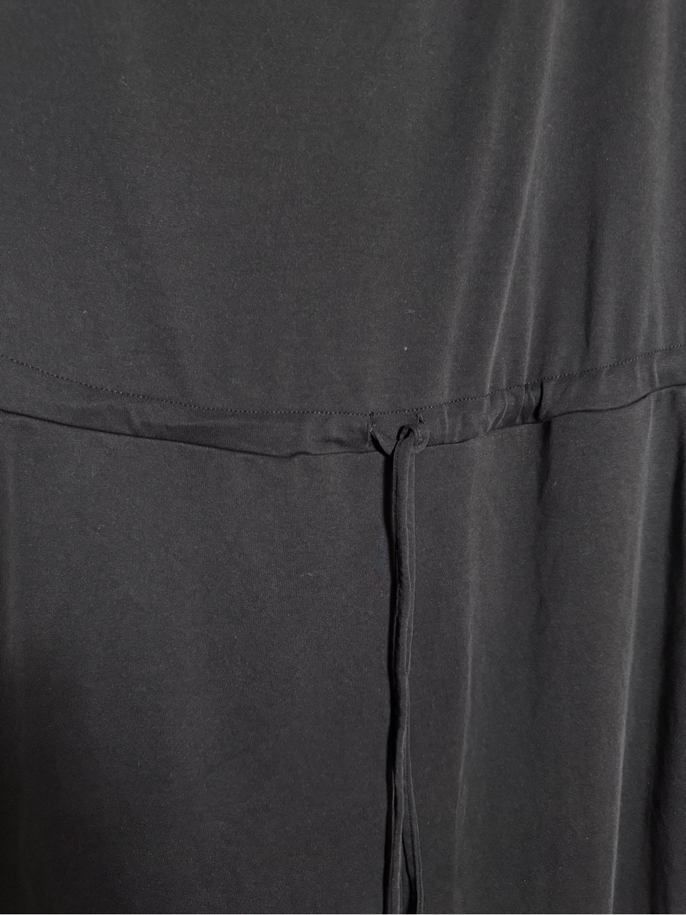 Fabletics Women’s Black Solid Off-Shoulder Long Sleeve Jumpsuit Pockets L - Picture 4 of 7